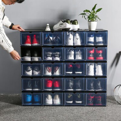 Boîte de rangement pour baskets Armoire à chaussures