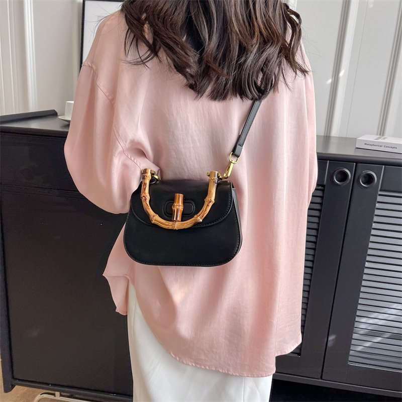 Sac à bandoulière portable en bambou – Image 9