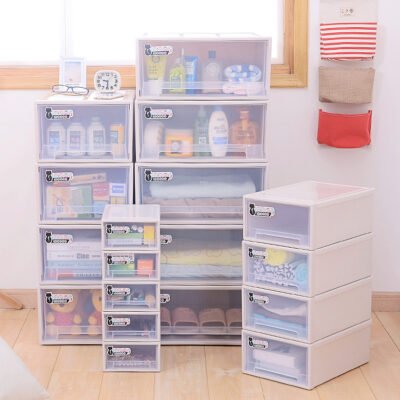 Armoire de rangement empilable,