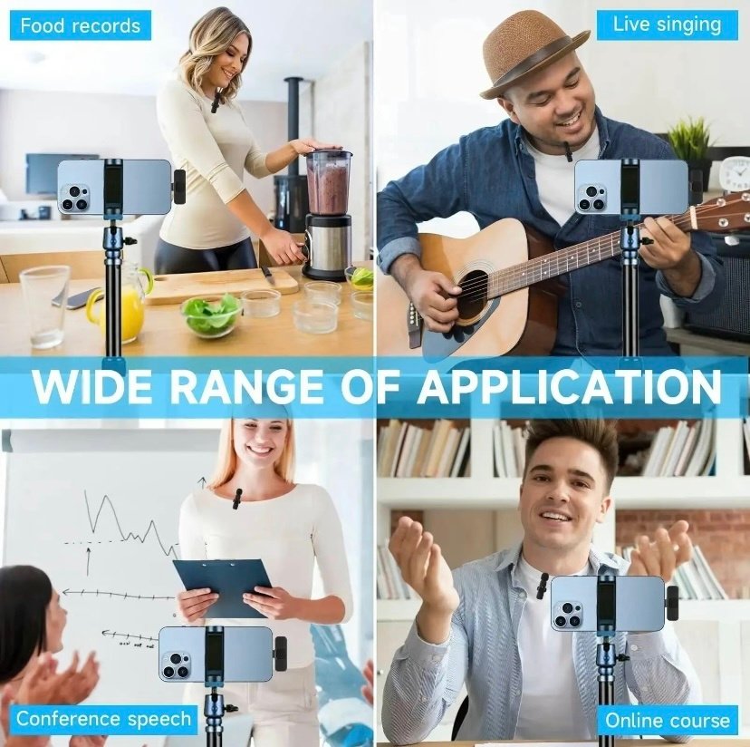 Microphone cravate sans fil, Type-C, – Image 5