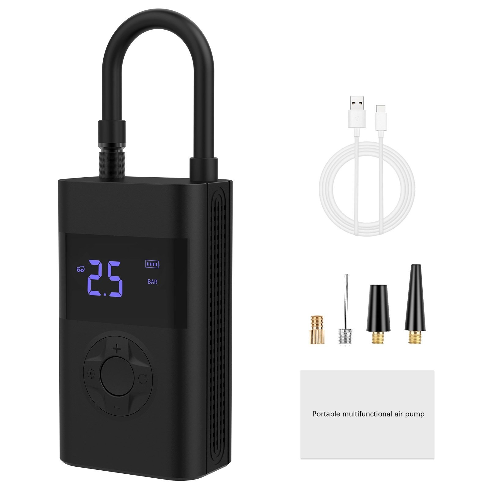 gonflable rapide intelligente Voiture moto vélo intelligent automatique mini – Image 3