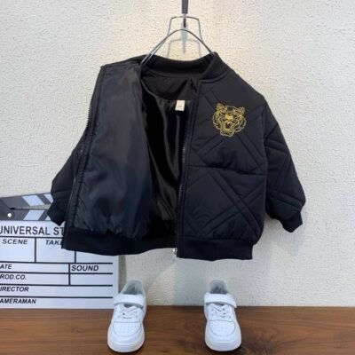 Veste en coton légère et fine pour garçon, nouveau manteau épais