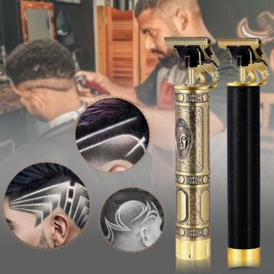 Tondeuse à cheveux électrique USB rechargeable  professionnel pour couper les cheveux et la barbe
