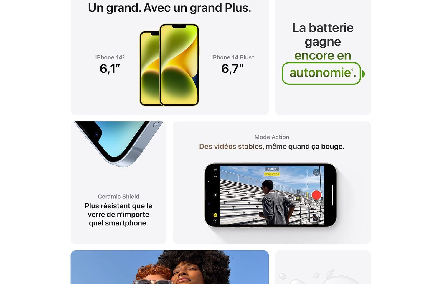 Apple iPhone 14 (128 Go) - Minuit – Image 3