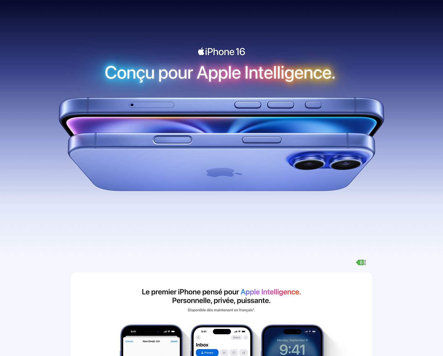 Apple iPhone 16 Plus (512 Go) , (128 Go) – Image 12