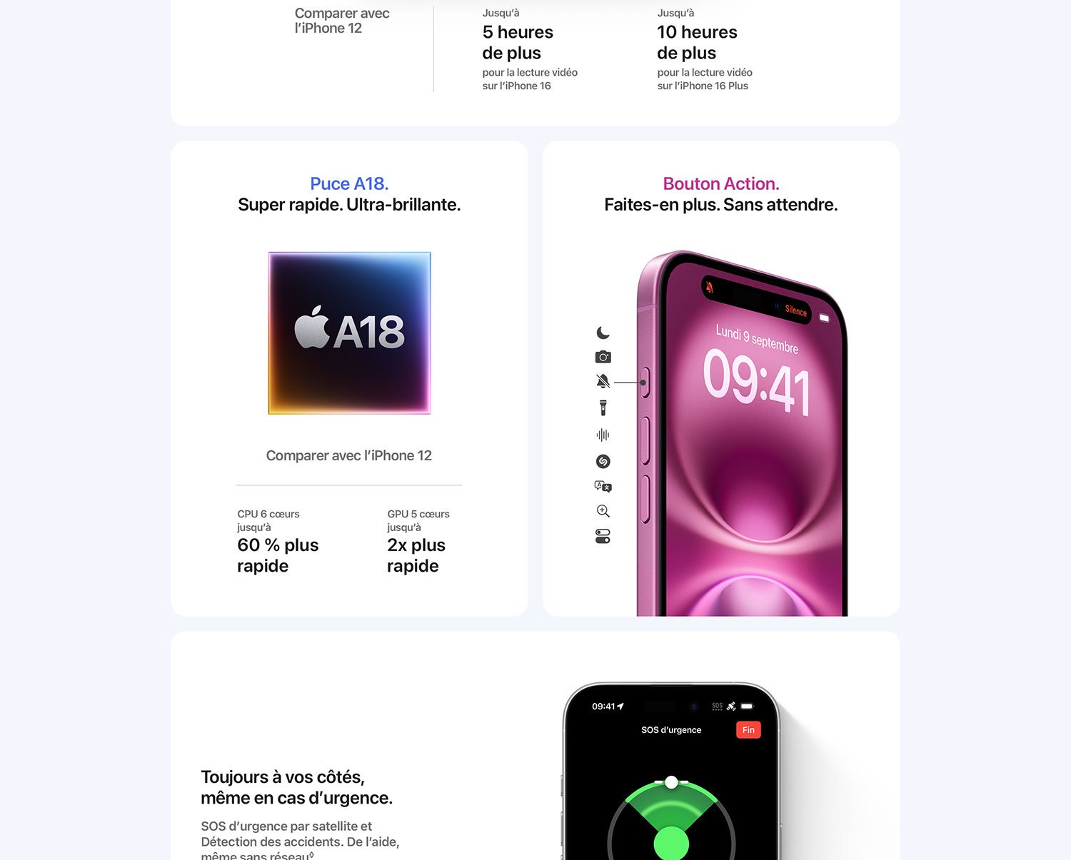 Apple iPhone 16 Plus (512 Go) , (128 Go) – Image 8