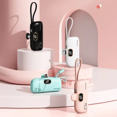 Mini Capsule batterie 50000mAh externe 22.5W