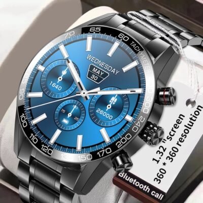 Montre connectée Bluetooth pour homme
