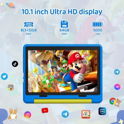 Tablette enfant 10 pouces Android 14 – Image 6