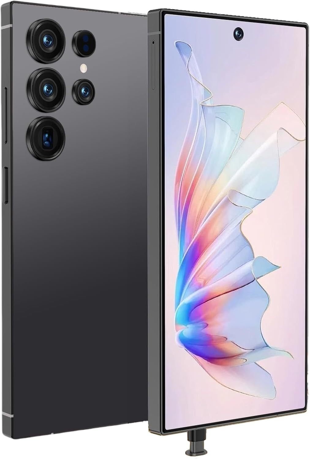 Téléphone portable S25 Ultra 5G débloqué, smartphone avec stylet, Android 15.0