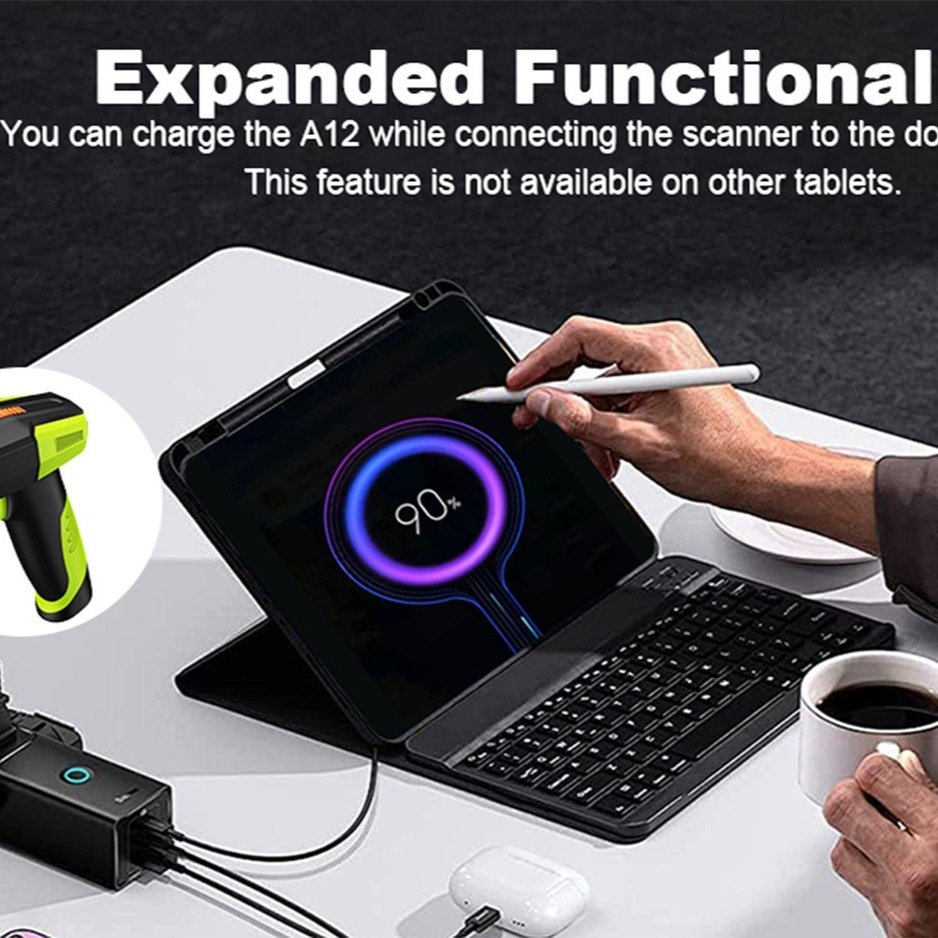 Tablette PC élégante et légère pour travail.