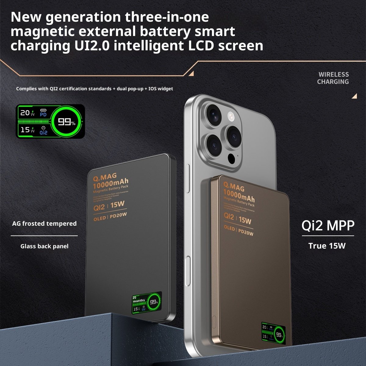 Ultra-thin Magnetic Power Bank